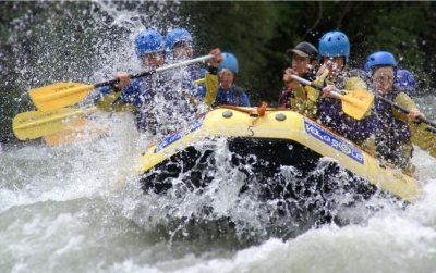 Rafting sull'aniene
