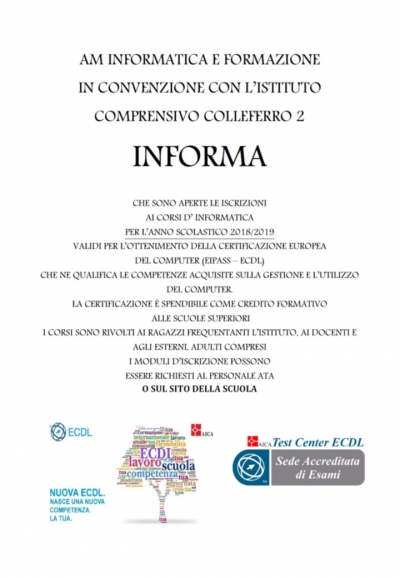 CORSO D'INFORMATICA, ROBOTICA, DRONI E PROGRAMMAZIONE