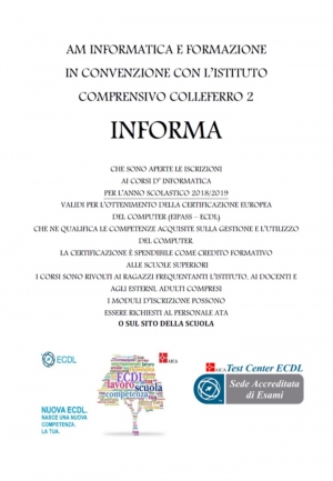 CORSO D'INFORMATICA, ROBOTICA, DRONI E PROGRAMMAZIONE